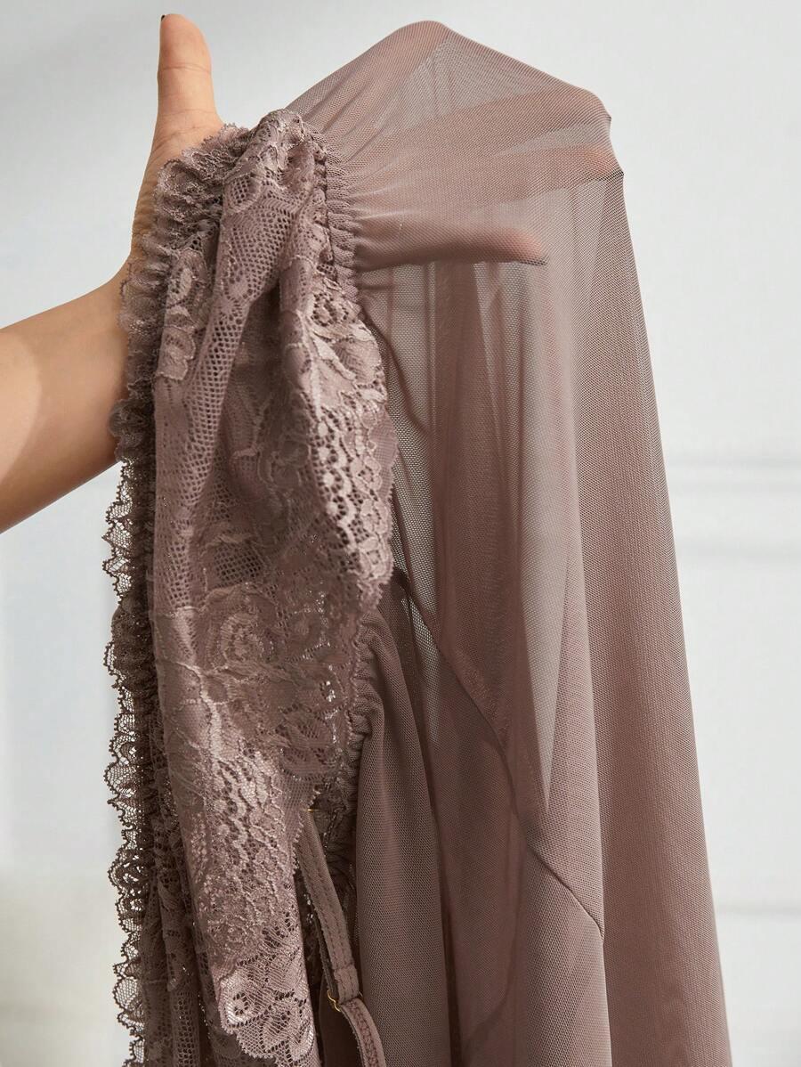 SHEIN KOSZULA NOCNA KORONKA S06__XL