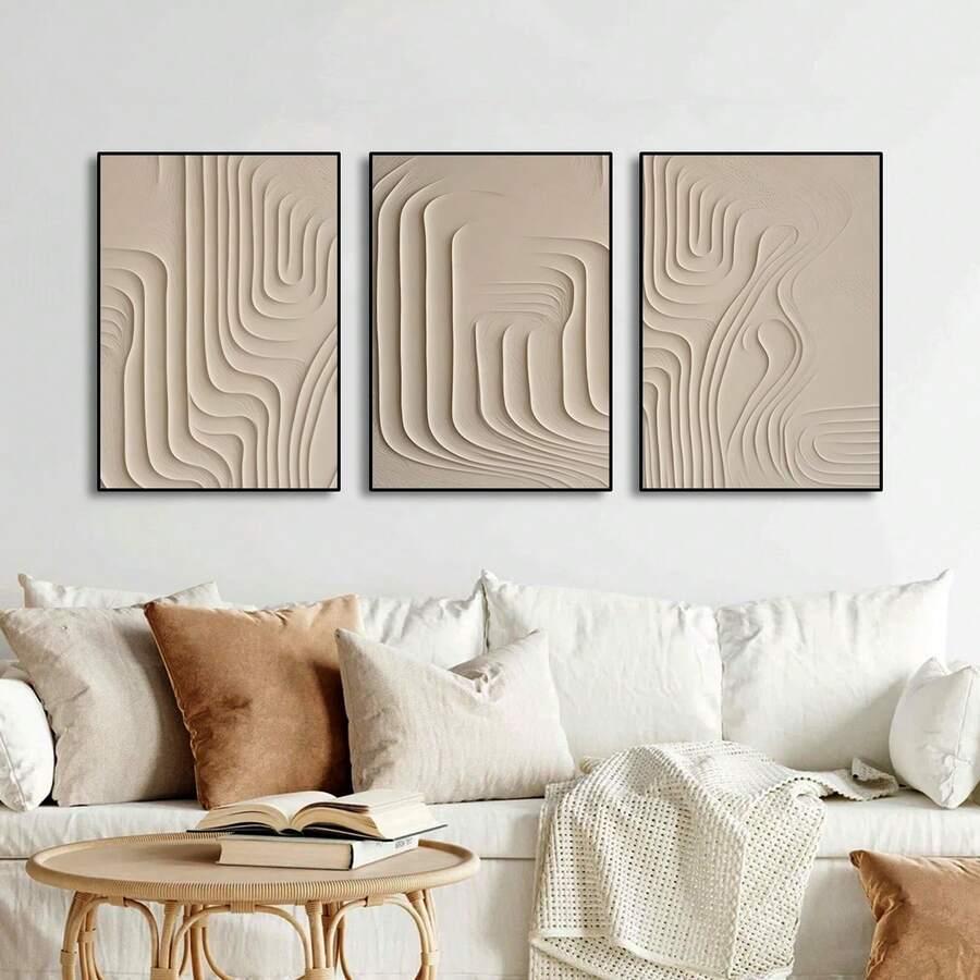 SHEIN PLAKAT NA ŚCIANĘ 3-PACK S07__40X60