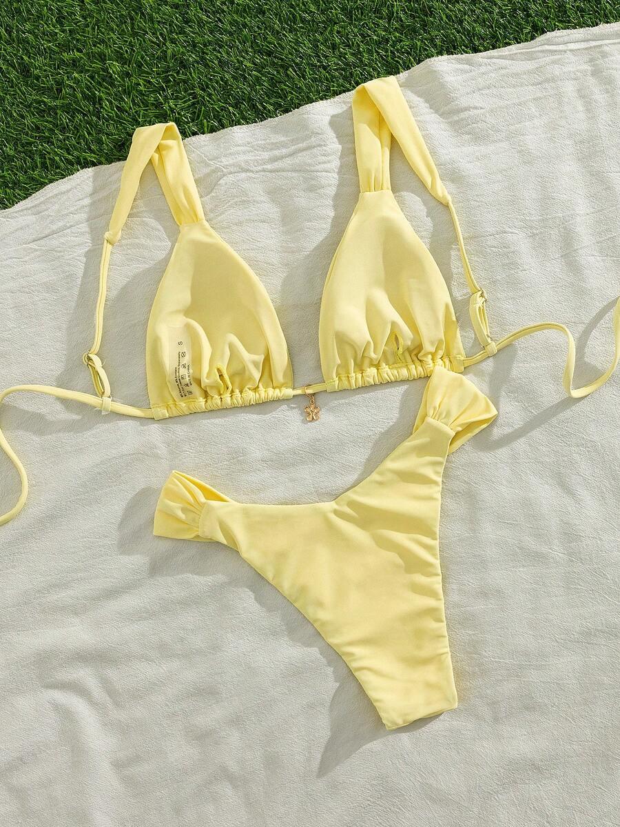 SHEIN DÓŁ OD STROJU KĄPIELOWEGO S09__M