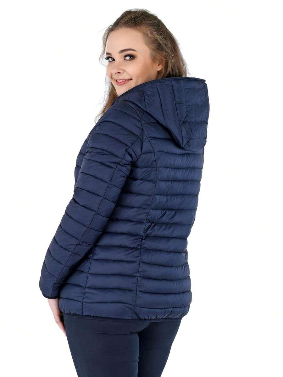 SHEIN GRANATOWA PIKOWANA KURTKA W01__56