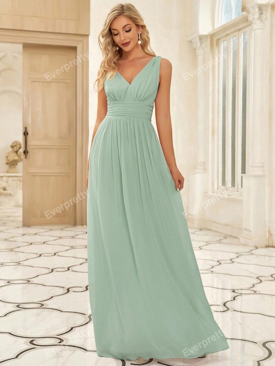 SHEIN ZIELONA MAXI SUKIENKA S06__L