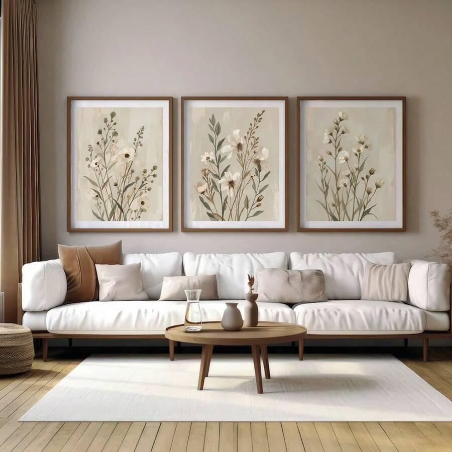 SHEIN PLAKAT NA ŚCIANĘ 3-PACK S07__40X50