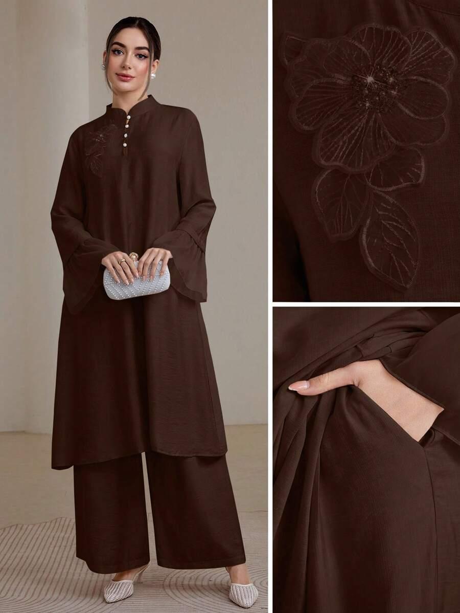 GRACEVEIL BLUZKA SPODNIE KOMPLET S06__XL
