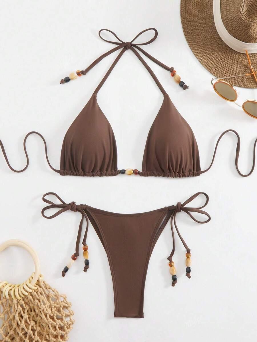 SHEIN DWUCZĘŚCIOWY STRÓJ KĄPIELOWY S09__S