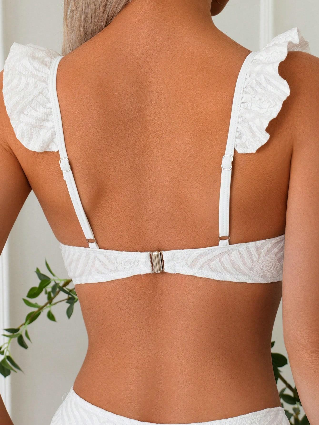 SHEIN DWUCZĘŚCIOWY STRÓJ KĄPIELOWY S09__M