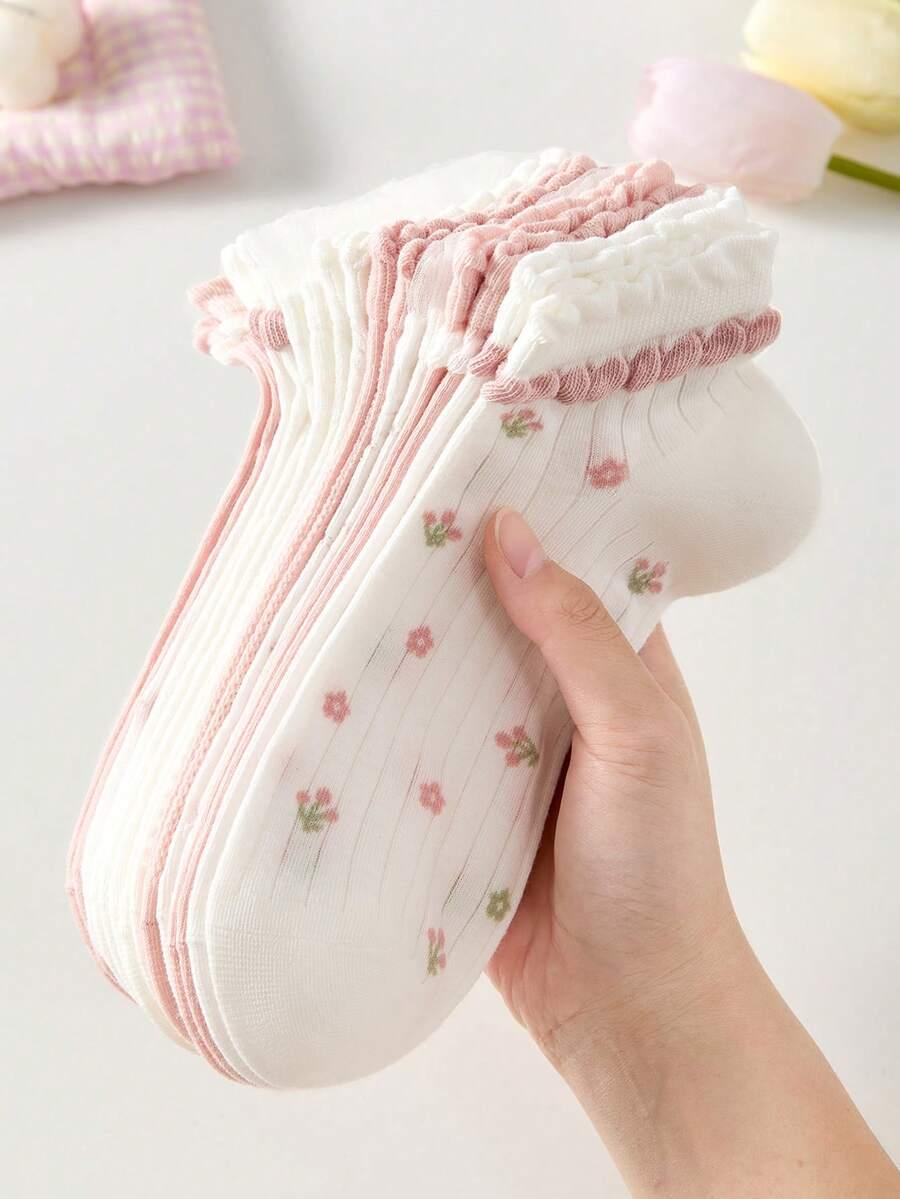 SHEIN SKARPETY WZÓR 5-PACK S07__39-42