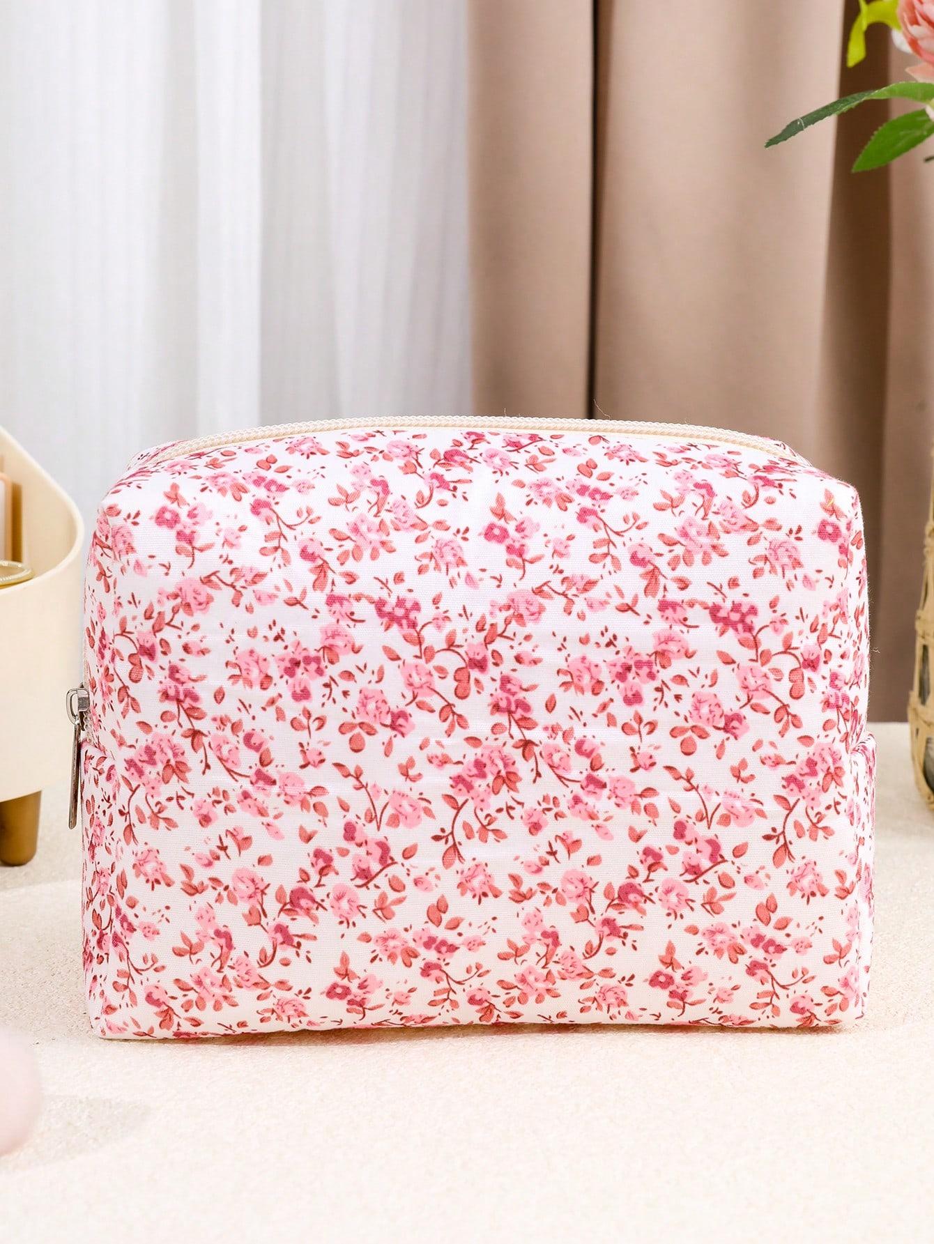 SHEIN KOSMETYCZKA WZÓR KWIATY S07__12X16