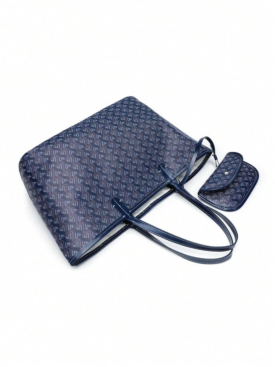 SHEIN GRANATOWA TOREBKA KOSMETYCZKA S07__27X13X35