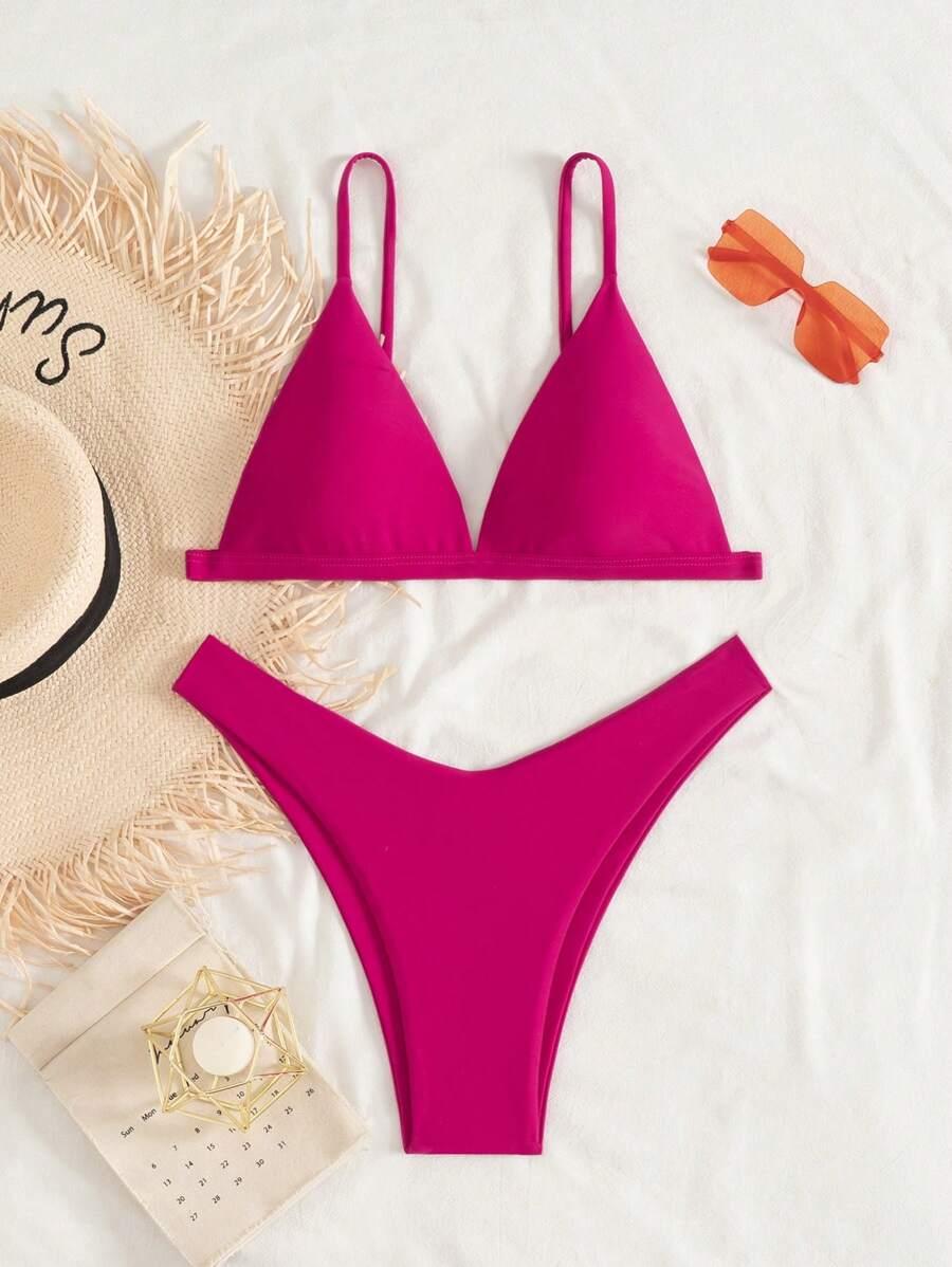 SHEIN DWUCZĘŚCIOWY STRÓJ KĄPIELOWY S09__M