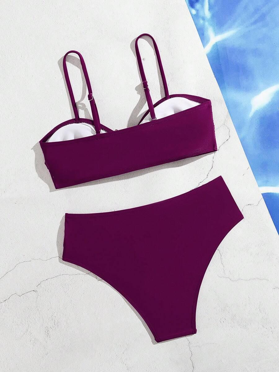 SHEIN DWUCZĘŚCIOWY STRÓJ KĄPIELOWY S09__M