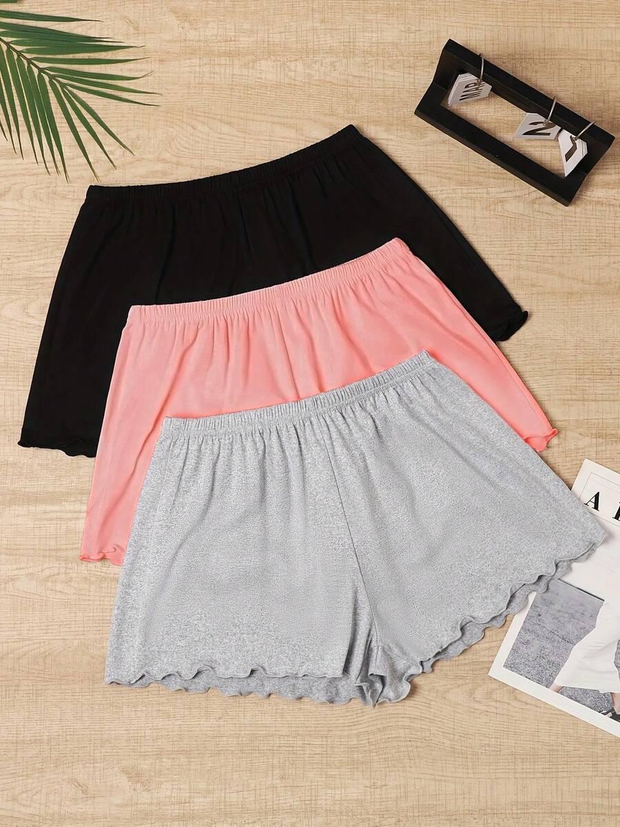 SHEIN SPODENKI WYSOKI STAN 3-PACK S06__XL