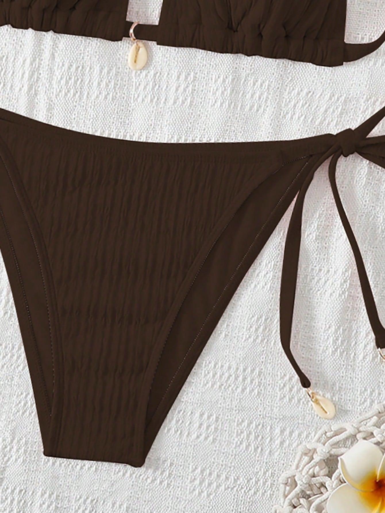 SHEIN DWUCZĘŚCIOWY STRÓJ KĄPIELOWY S06__M