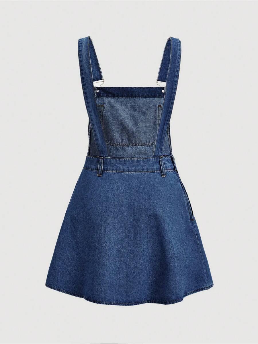 SHEIN NIEBIESKA MINI SUKIENKA S06__XS