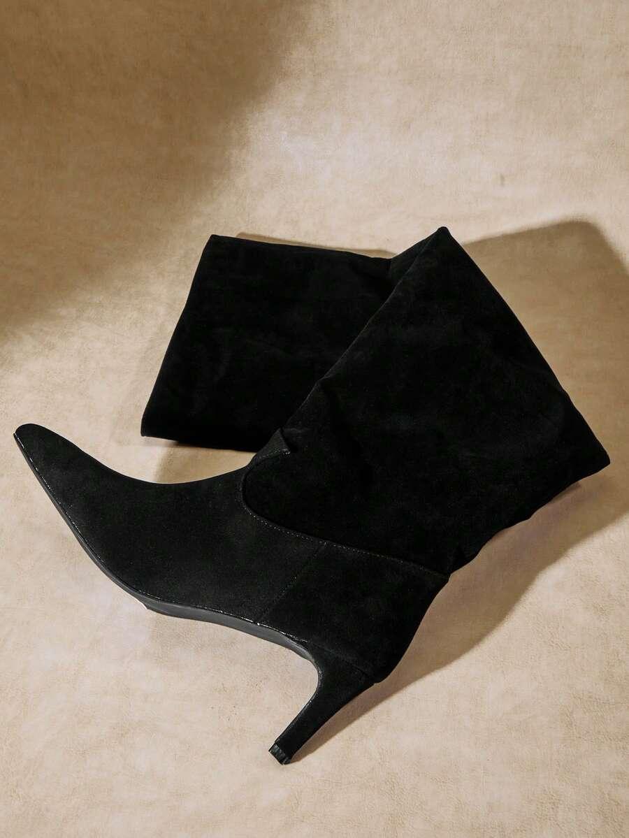 SHEIN CZARNE KOZAKI OBCAS W01__37