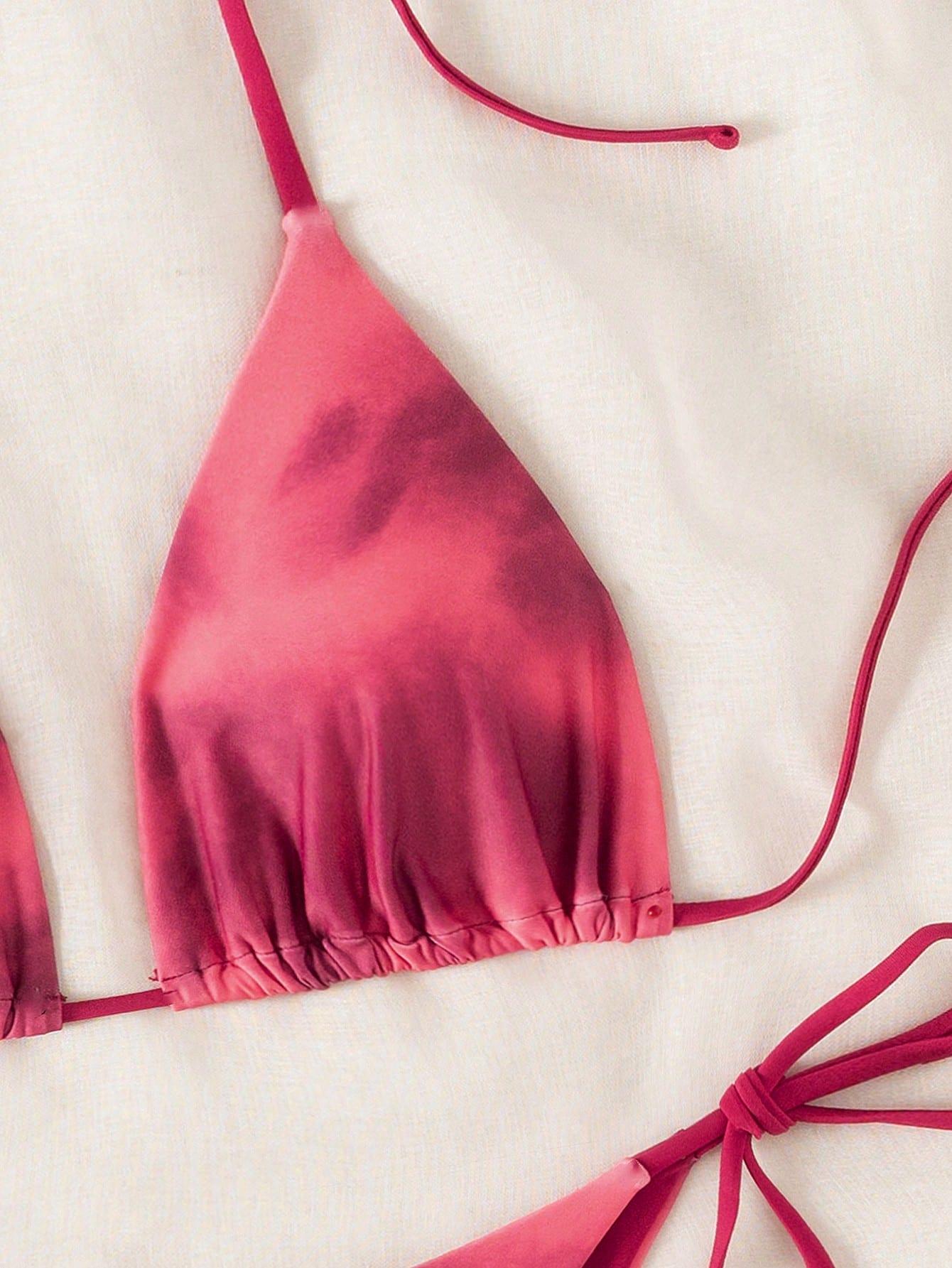 SHEIN STRÓJ KĄPIELOWY DWUCZĘŚCIOWY S09__L