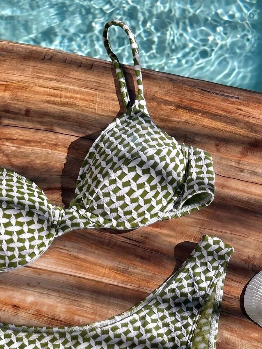 SHEIN GÓRA OD BIKINI WZÓR S09__L