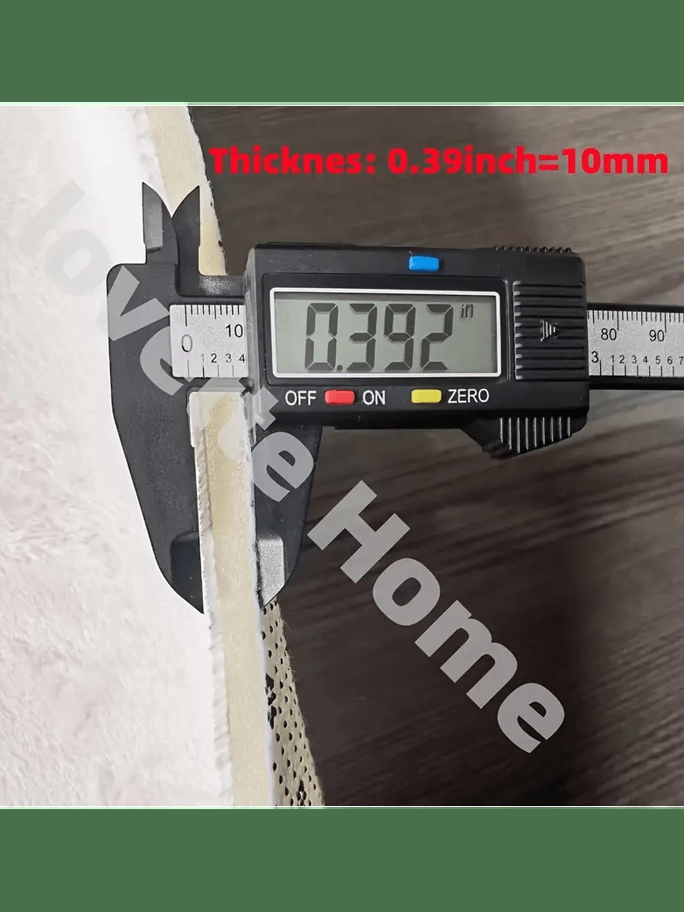 SHEIN PROSTOKĄTNY CZARNY DYWAN S07__80X160