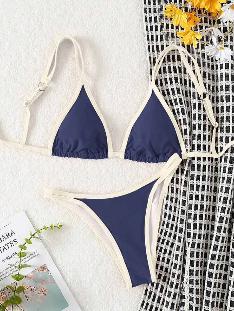 SHEIN DWUCZĘŚCIOWY STRÓJ KĄPIELOWY S06__M