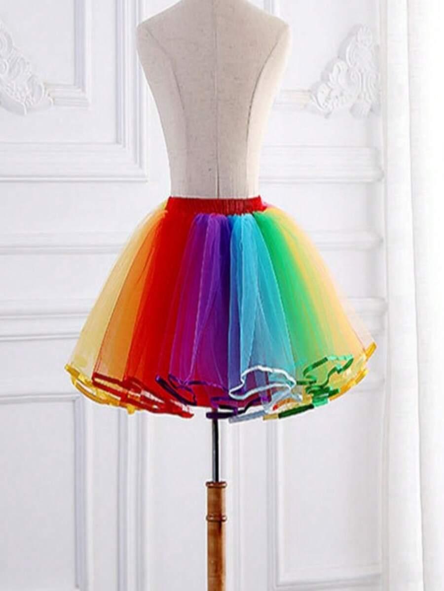 SHEIN SPÓDNICA TIUL TĘCZA S07__OS