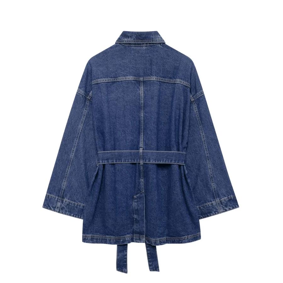 SHEIN NIEBIESKA KURTKA JEANSOWA S06__M