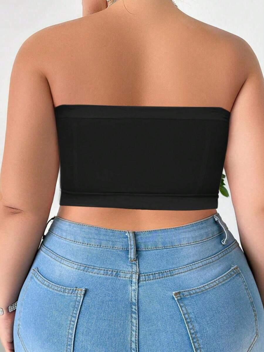 SHEIN CZARNY BIUSTONOSZ BEZ RAMIĄCZEK S06__54