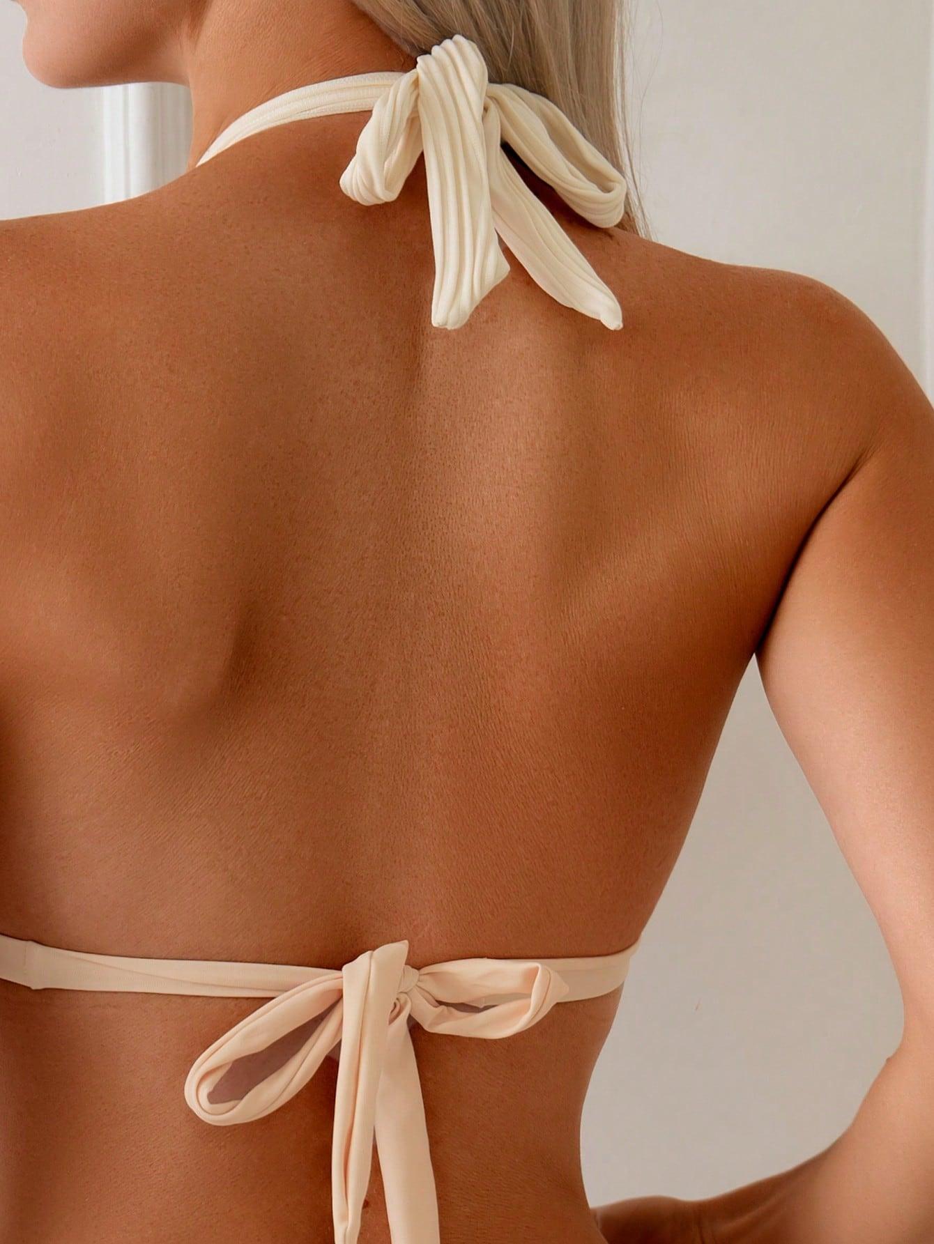 SHEIN DWUCZĘŚCIOWY STRÓJ KĄPIELOWY S09__S