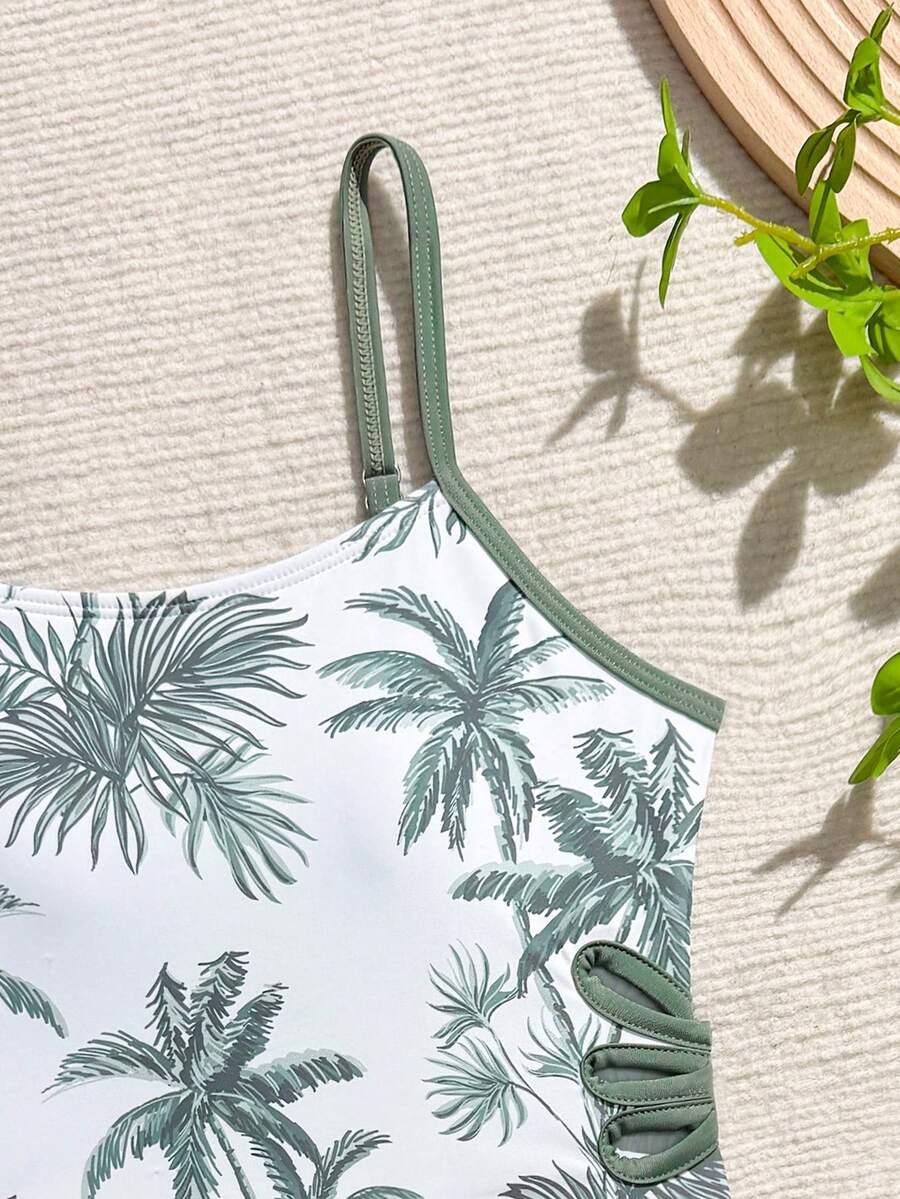 SHEIN DWUCZĘŚCIOWY STRÓJ KĄPIELOWY S09__140-146