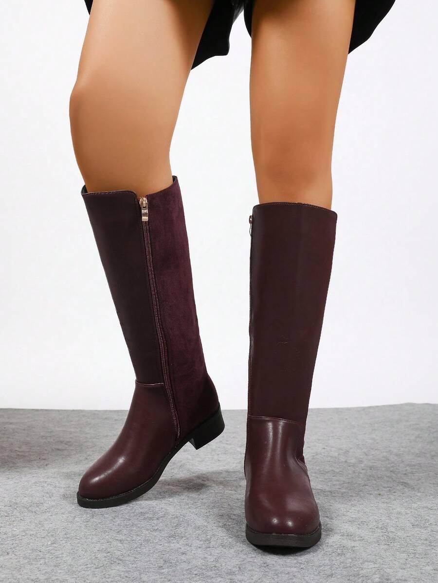 SHEIN BORDOWE KOZAKI ZAMEK W01__40,5