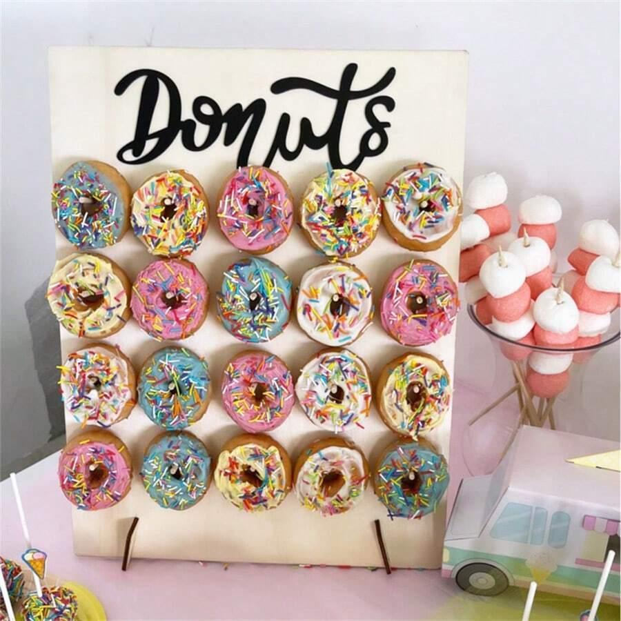 SHEIN DREWNIANY STOJAK NA DONUTY S07__35X26