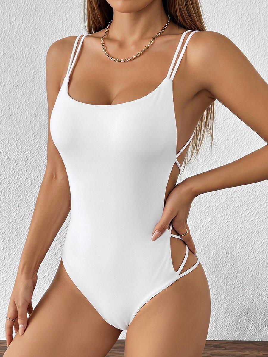 SHEIN BIAŁE BODY NA RAMIĄCZKACH S06__XS