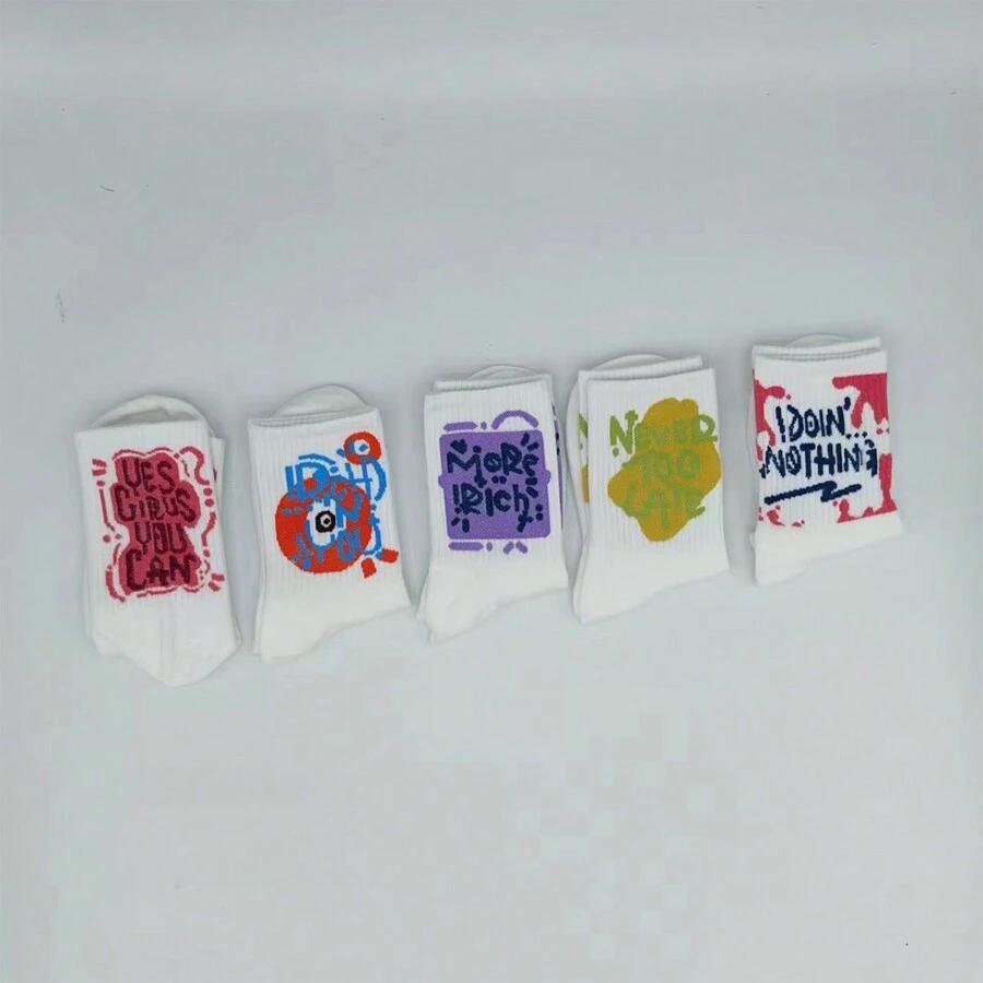 SHEIN SKARPETKI WZÓR 5-PACK S07__36-40