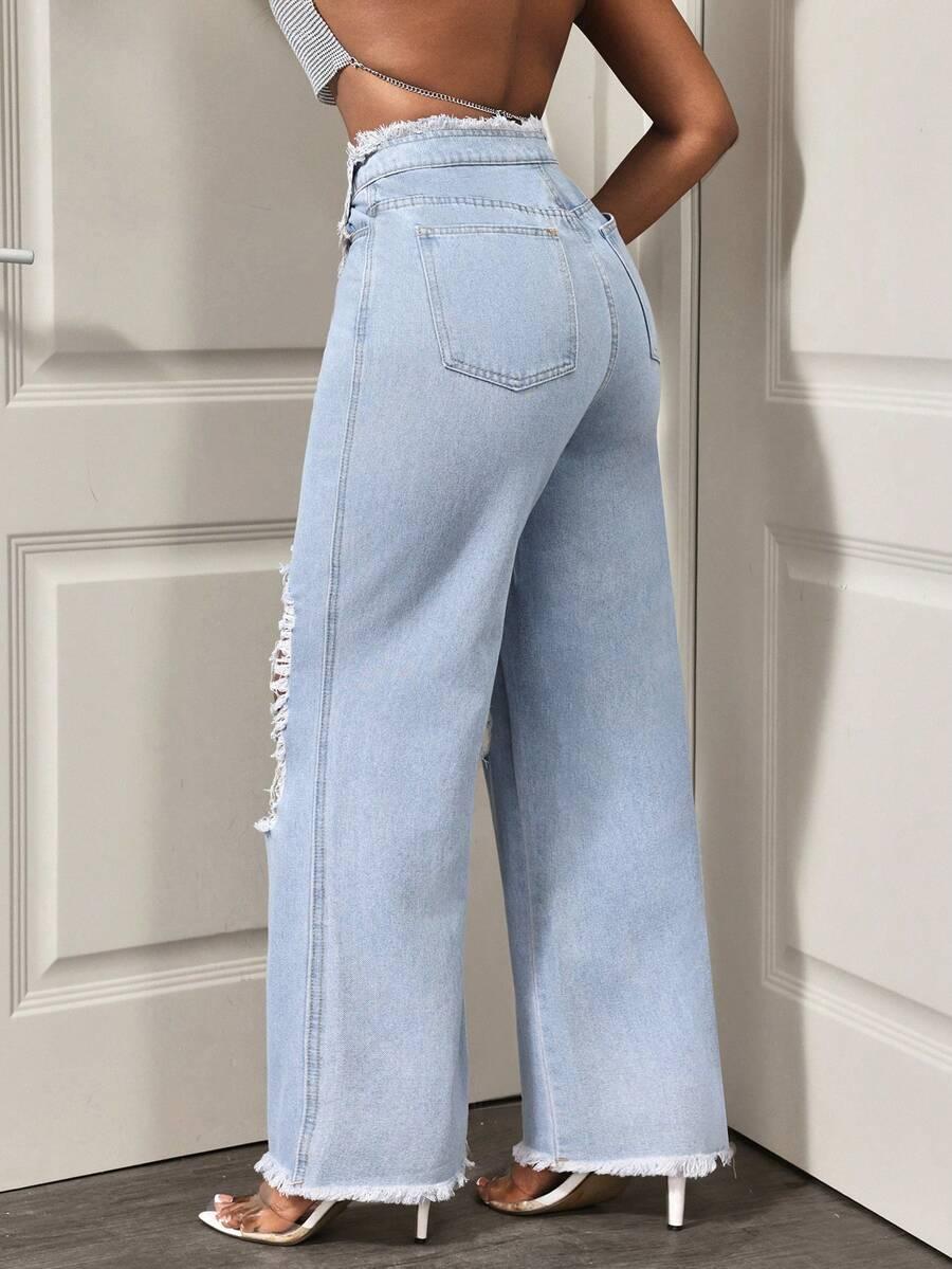 BAMGLEAM NIEBIESKIE SPODNIE JEANS S06__W30/L32/L