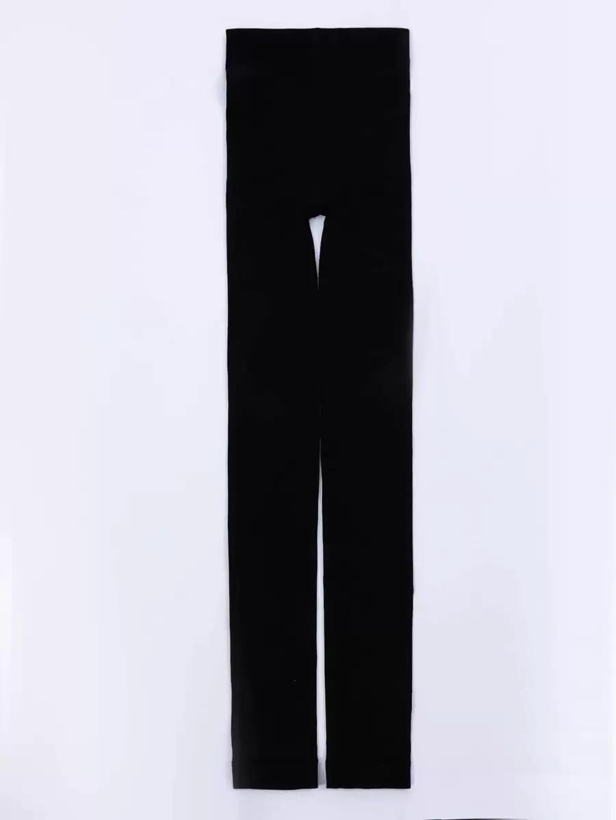SHEIN CZARNE DŁUGIE LEGGINSY S07__90-105