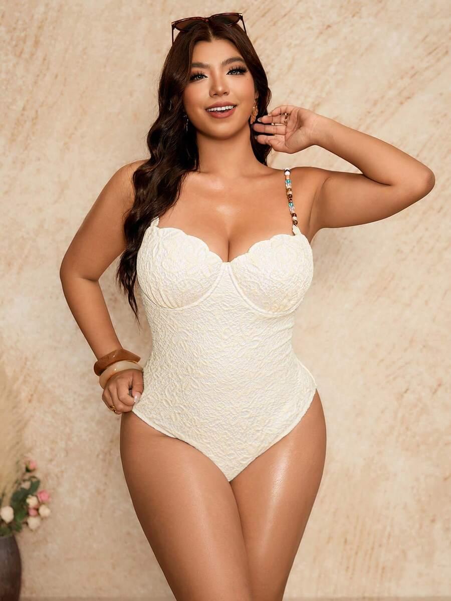 SHEIN JEDNOCZĘŚCIOWY STRÓJ KĄPIELOWY S09__46