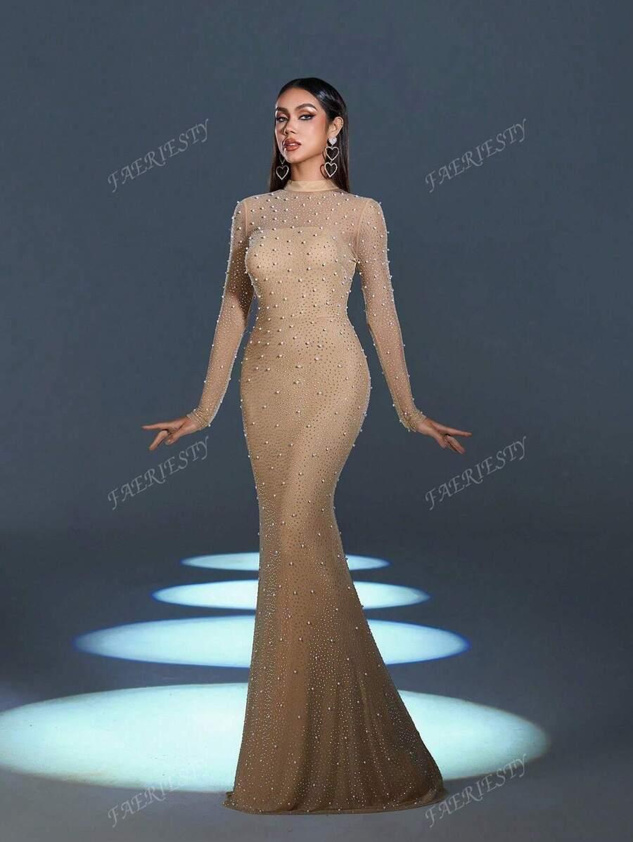 SHEIN CIELISTA MAXI SUKIENKA CYRKONIE S06__S