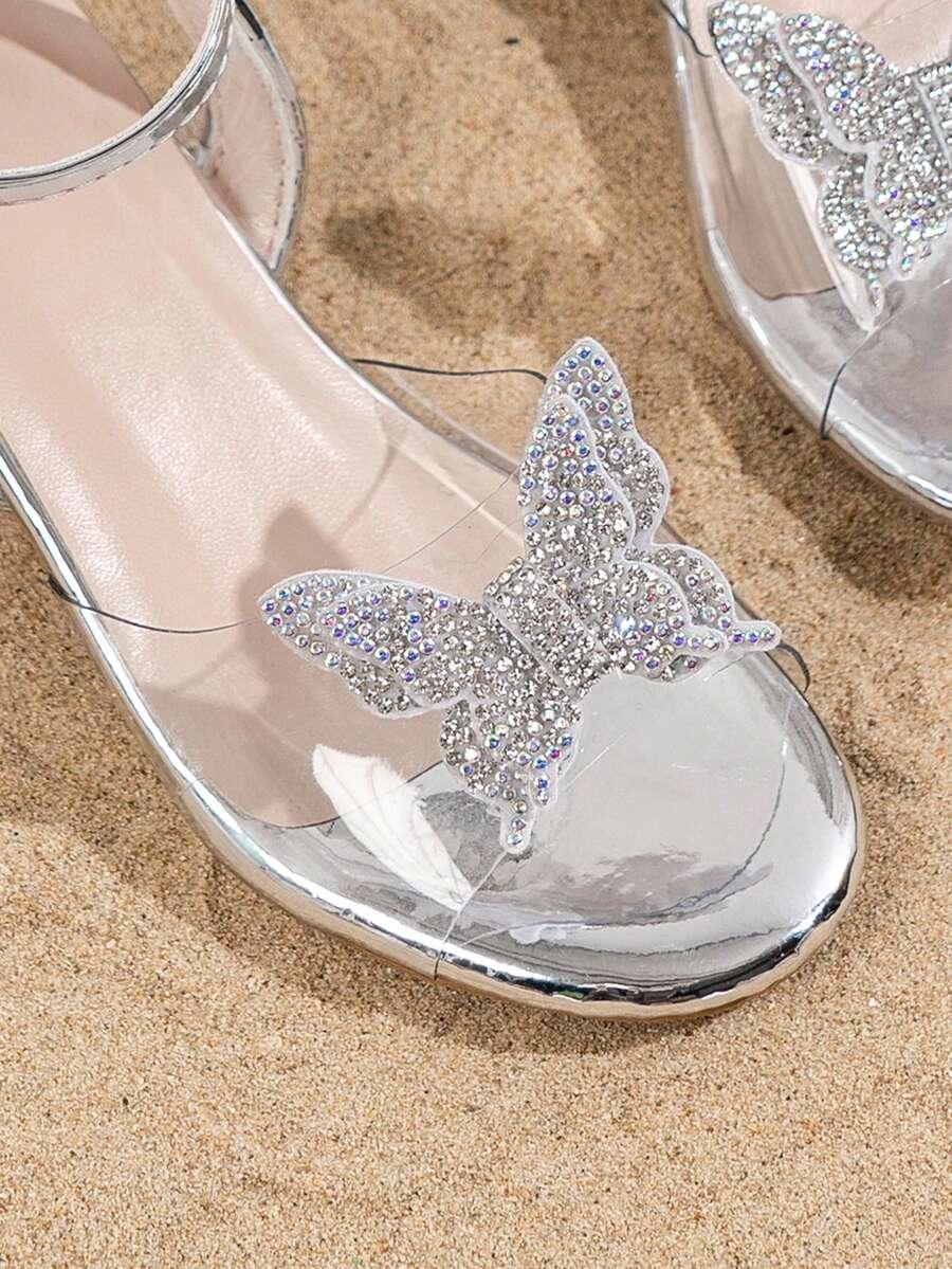 SHEIN SANDAŁY NA OBCASIE MOTYL S06__37