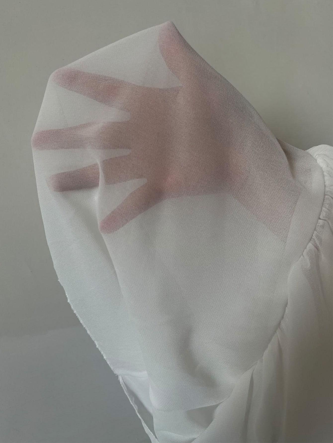 MISSORD BIAŁA MINI SUKIENKA S06__L