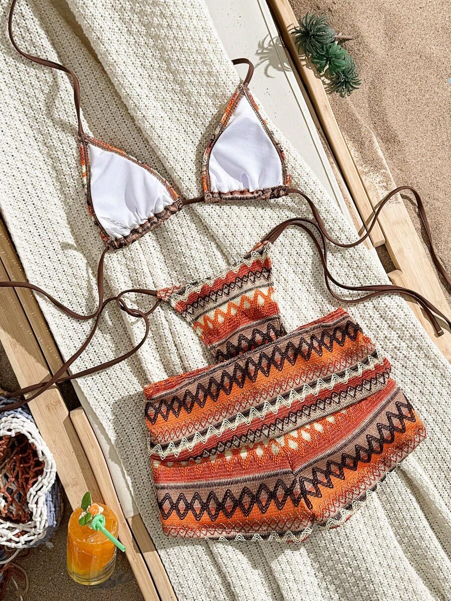 SWIM VCAY DWUCZĘŚCIOWY STRÓJ KĄPIELOWY SPODENKI KOMPLET S09__S