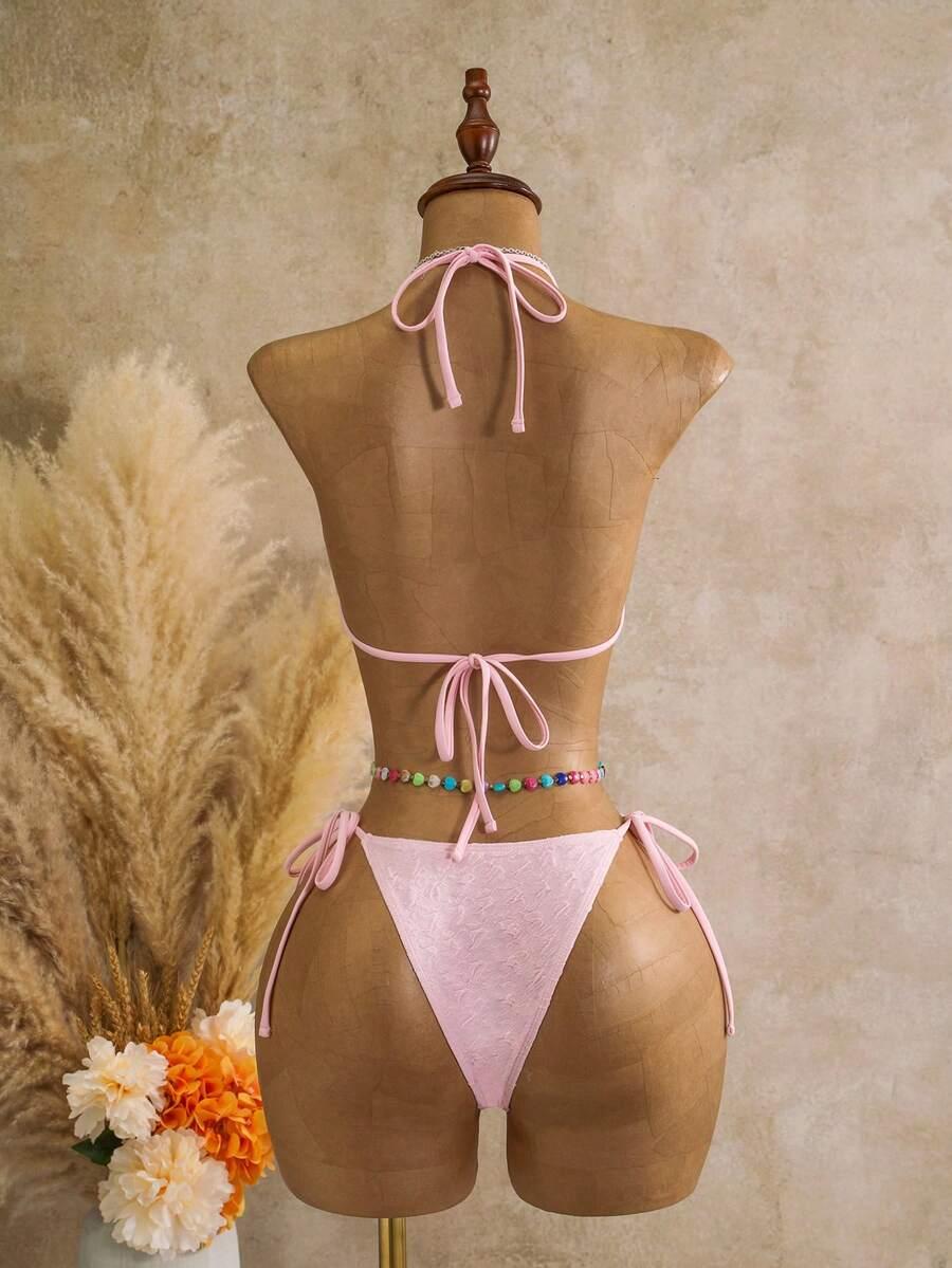 SHEIN DWUCZĘŚCIOWY STRÓJ KĄPIELOWY S09__M