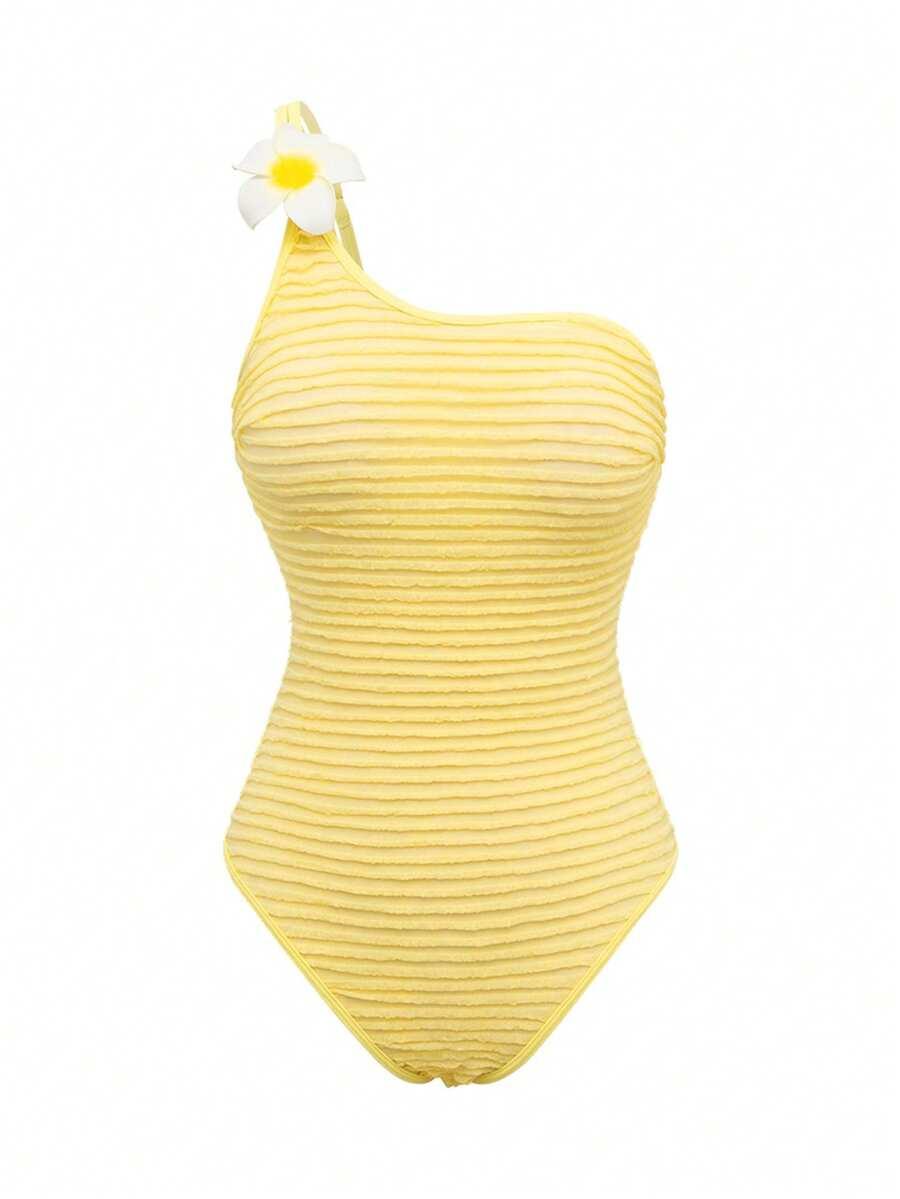 SWIM MOD ŻÓŁTY JEDNOCZĘŚCIOWY STRÓJ KĄPIELOWY S09__L