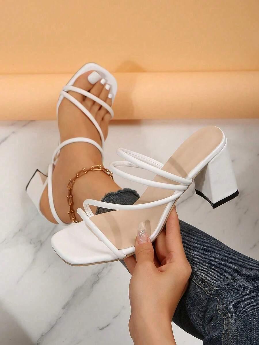 SHEIN BIAŁE KLAPKI OBCAS S06__39