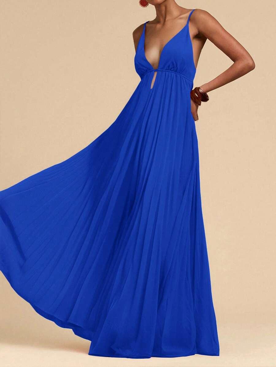 TRAVACHIC NIEBIESKA MAXI SUKIENKA S06__XS