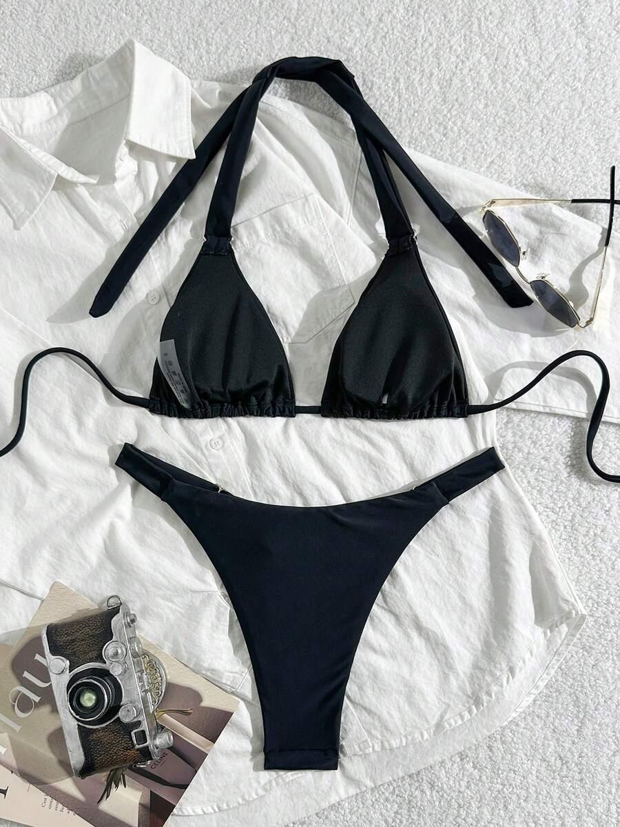 SWIM SXY CZARNY DWUCZĘŚCIOWY STRÓJ KĄPIELOWY S09__M