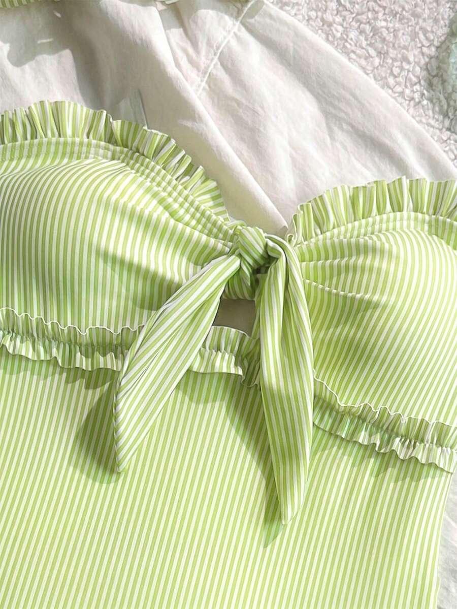 SHEIN STRÓJ KĄPIELOWY JEDNOCZĘŚCIOWY S09__L