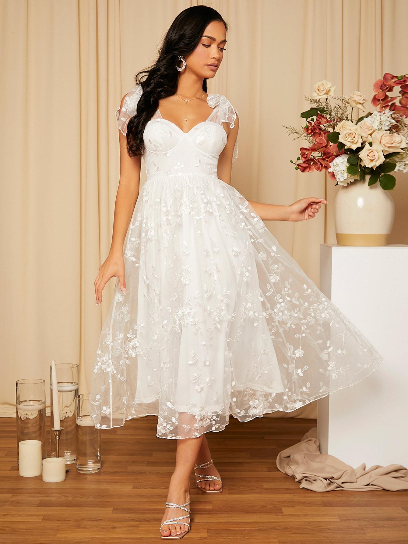 SHEIN BIAŁA SUKNIA ŚLUBNA S06__38