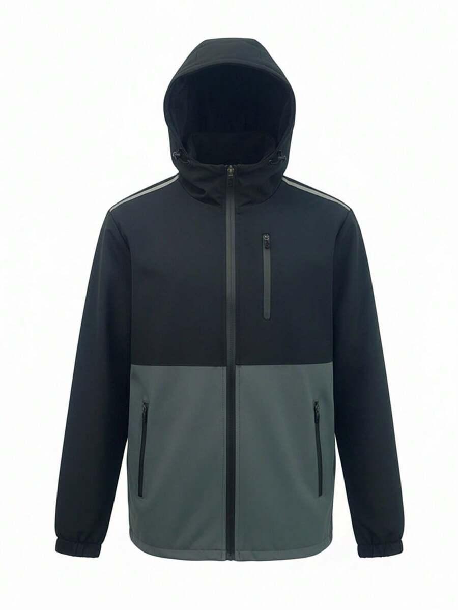 SHEIN KURTKA Z KAPTUREM ZAMEK W01__XXL