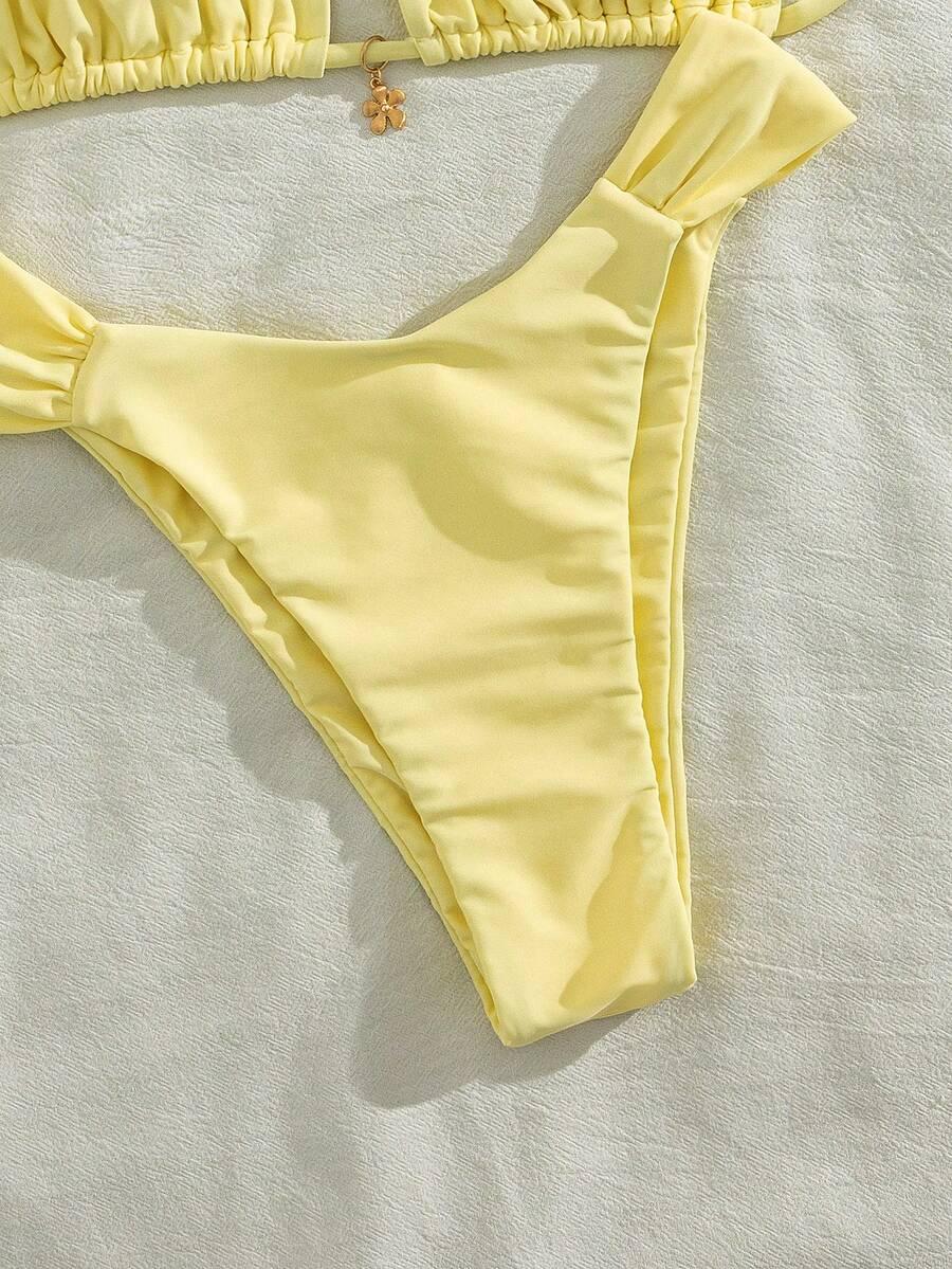 SHEIN DÓŁ OD STROJU KĄPIELOWEGO S09__M