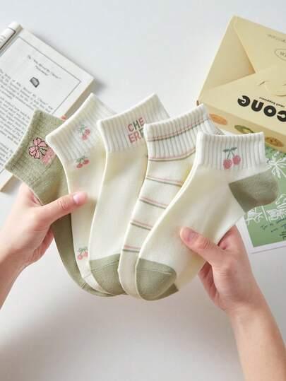 SHEIN SKARPETY WZÓR 5-PACK 39-42