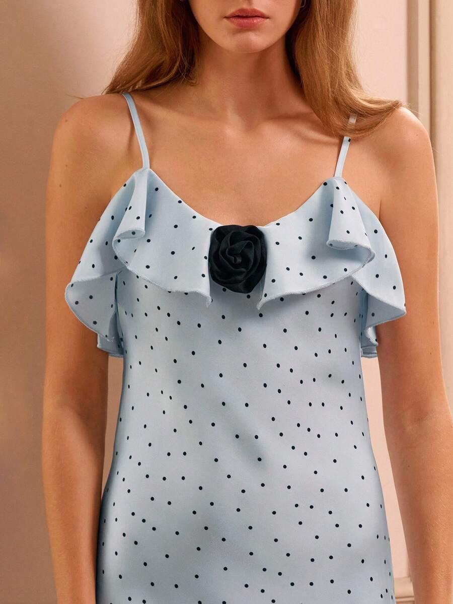 LACRÉBO NIEBIESKA MAXI SUKIENKA S06__M