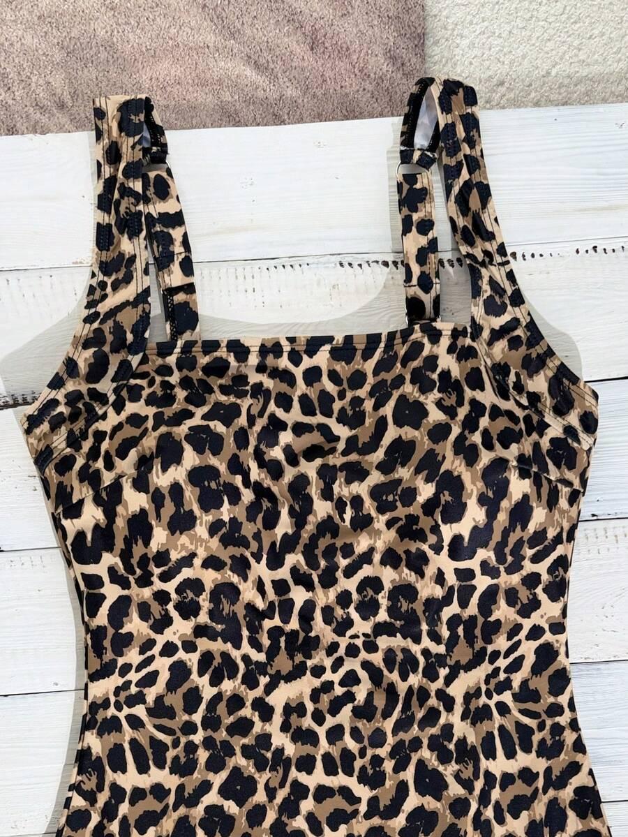 SWIM VCAY JEDNOCZĘŚCIOWY STRÓJ KĄPIELOWY ANIMAL PRINT S09__L